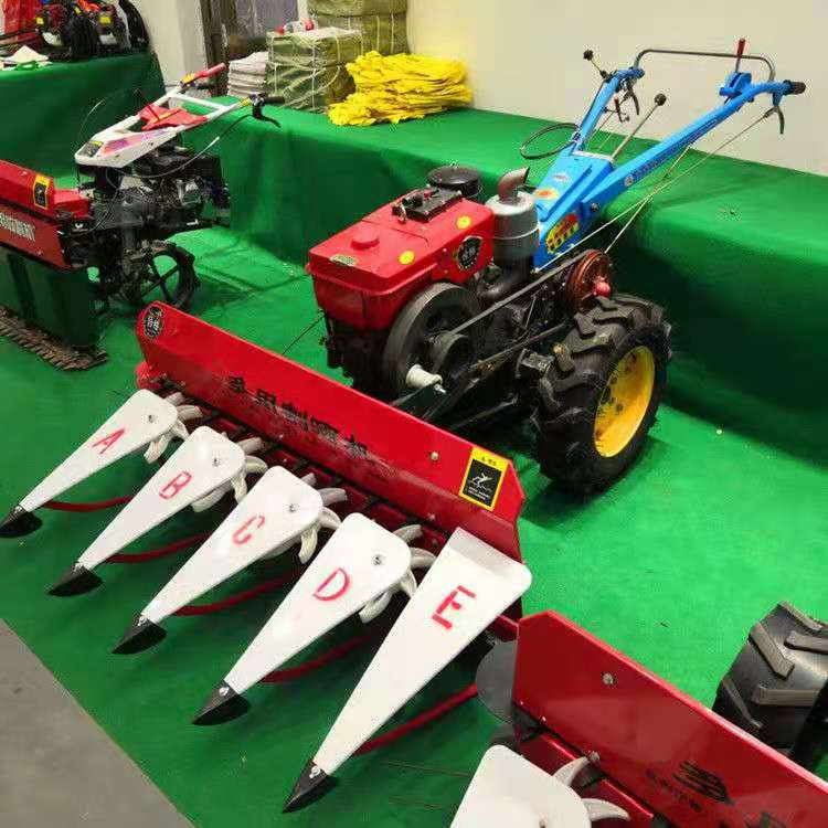 放片平铺稻麦割晒机 有朋 手扶柴油水冷版割晒机 小四轮苜蓿割倒机