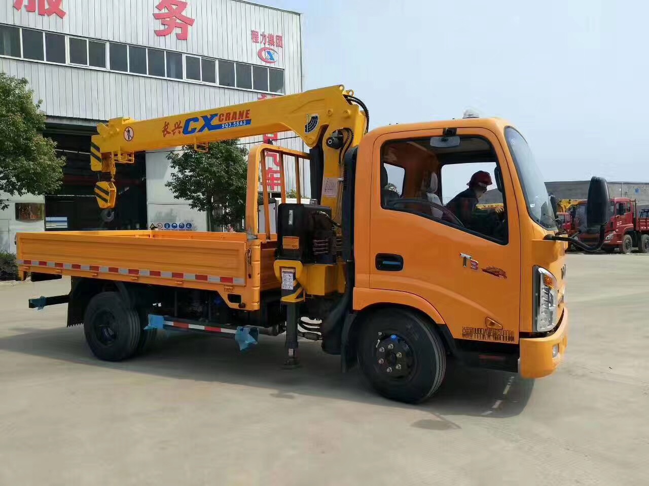 小型隨車起重運輸車江淮隨車吊江淮隨車吊