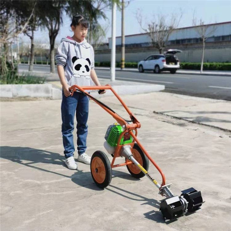 四衝程小麥水稻汽油打草機 除草機 揹負式割草機 割灌機