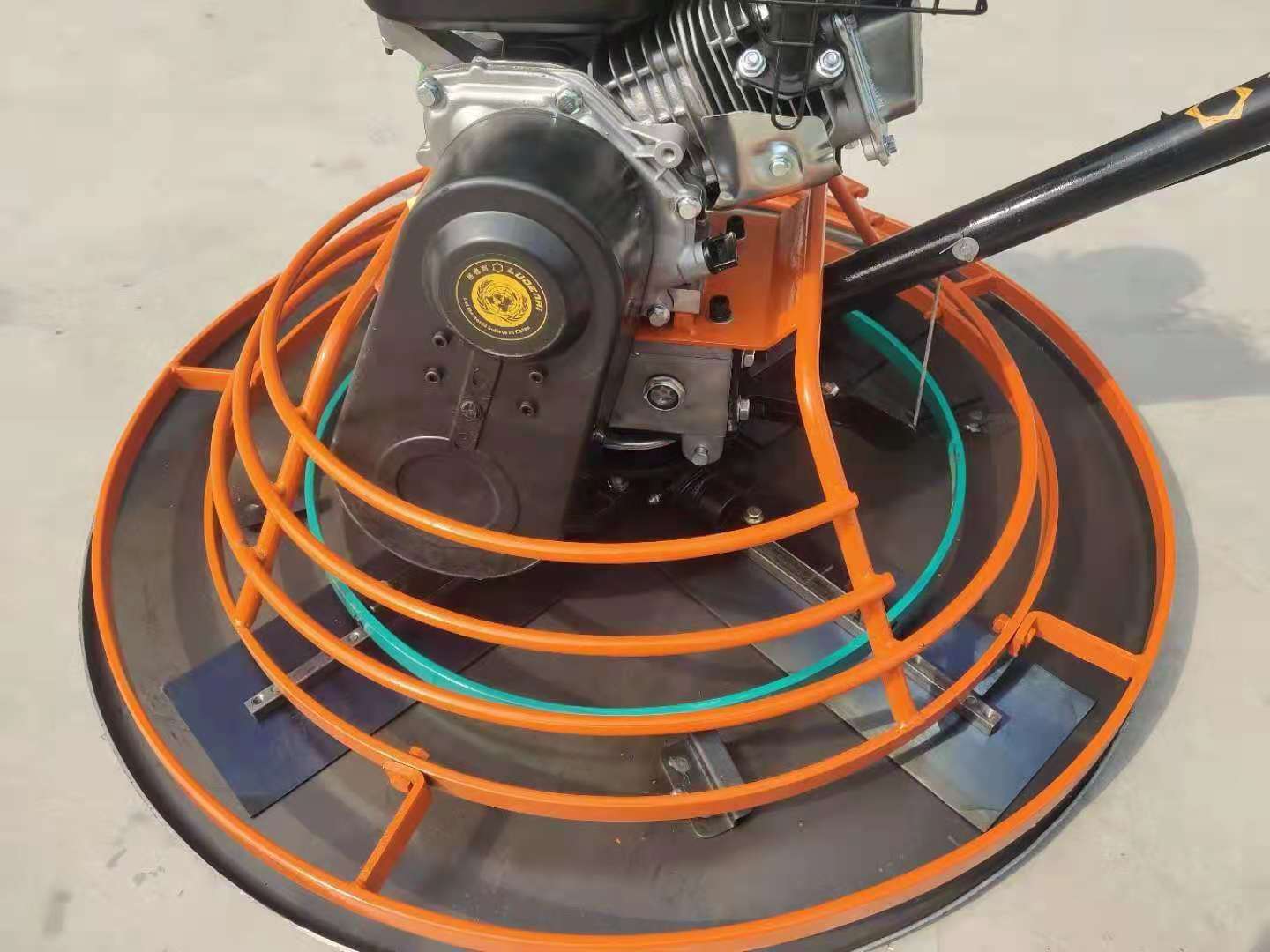 一米直径手持抛光机 水泥地面抹光机 双圆盘抹光机