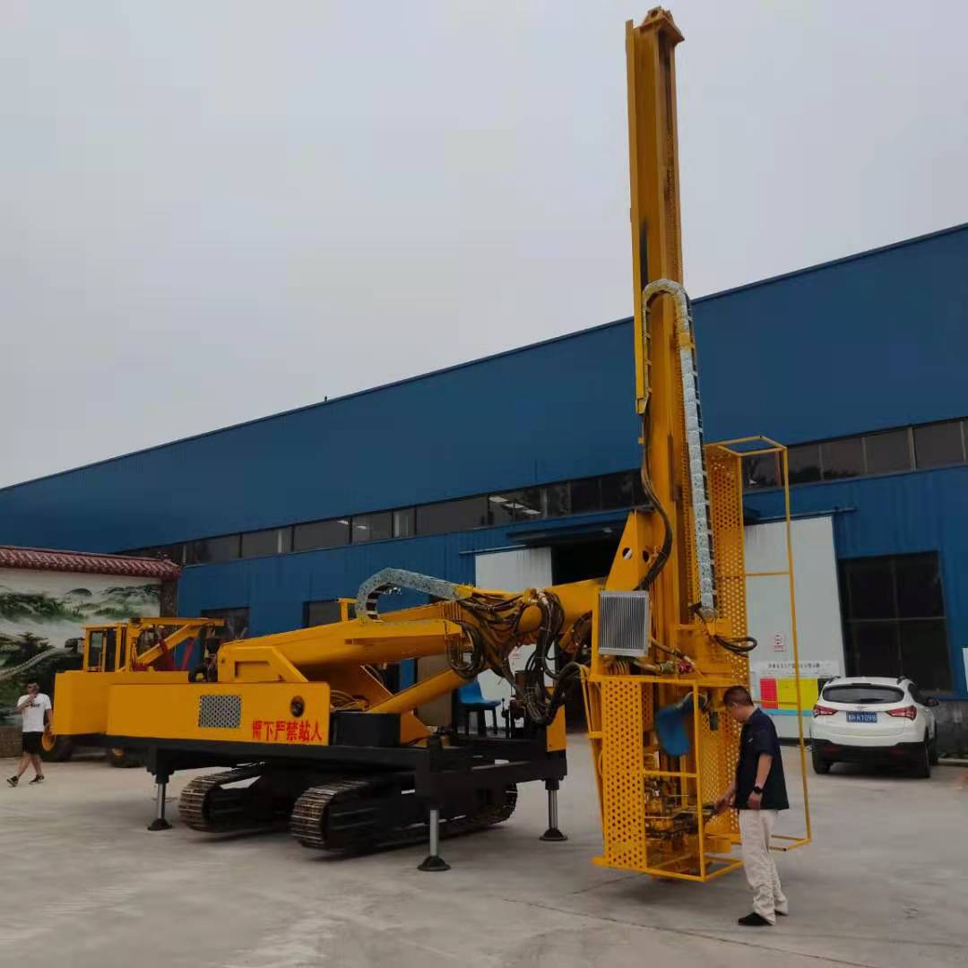 常年出售履带式锚固钻机 液压履带式锚固钻机 基坑锚固护坡钻机