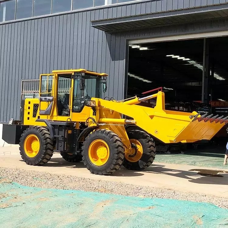 全新多功能小型装载机 抓木机 农用小铲车 四驱装载机