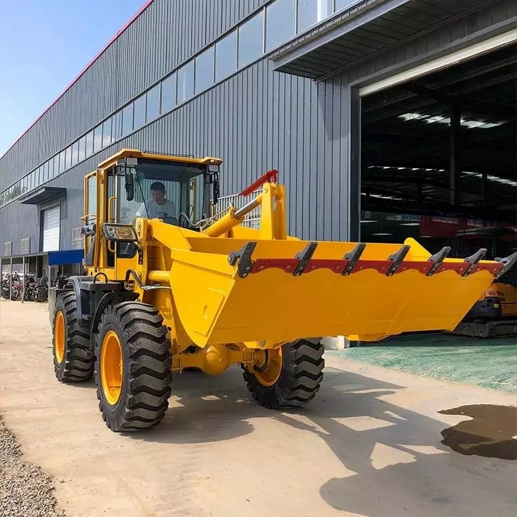工程四轮装载机 工地铲车装载机 全新多功能农用小铲车