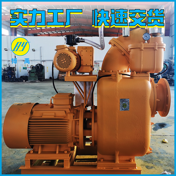 博禹自吸泵定制 广东zw自吸排污泵 厂家直供