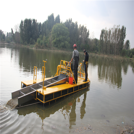链斗式挖泥船出售水力选矿设备水上清理船支持定做