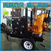 移动自吸泵泵车 柴油水泵8寸离心 防汛排涝 支持定制 博禹