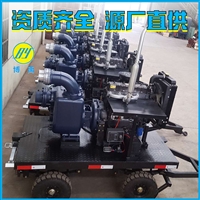 博禹自吸泵 移动排涝泵车 防汛柴油水泵6寸 可定制