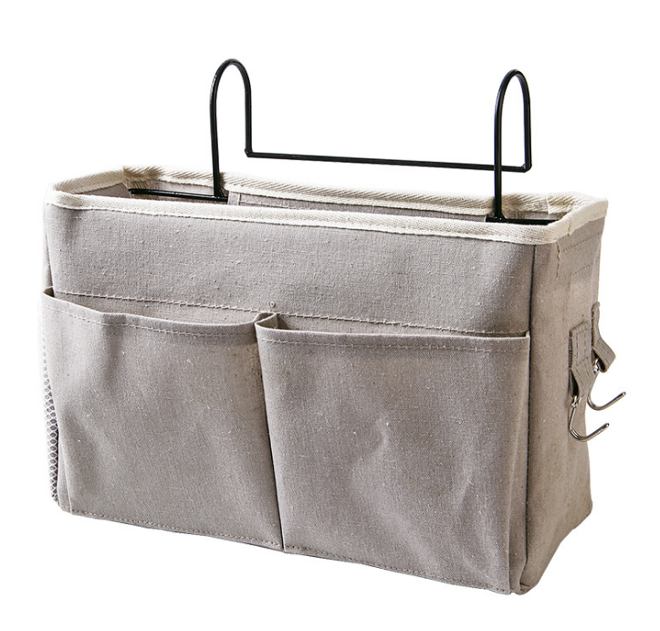 创意布艺收纳挂袋床头收纳神器宿舍上下铺收纳袋寝室储物袋