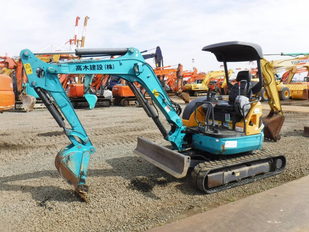 济南二手市场降价 处理二手久保田小型挖掘机 迷你小挖机 手续齐全