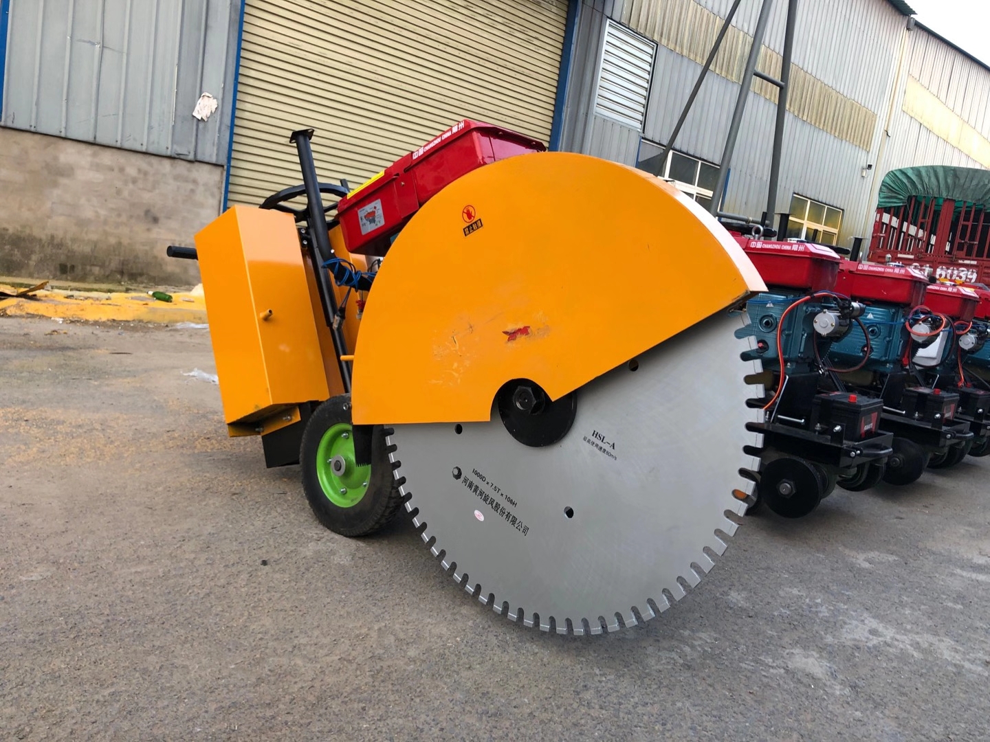 电动式马路切割机 大马力柴油切割机 便携式切割机