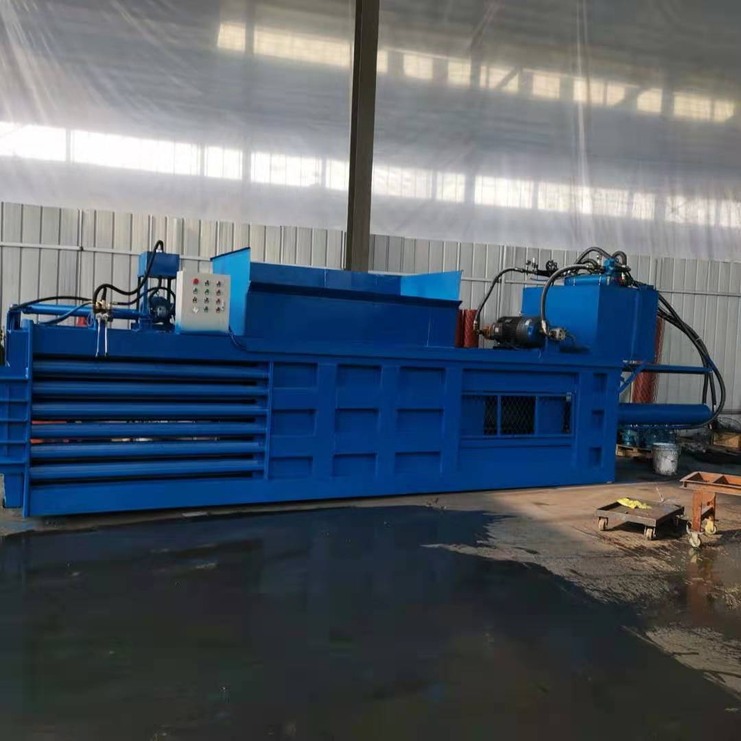 卧式全自动液压打包机 全自动液压卧式打包机