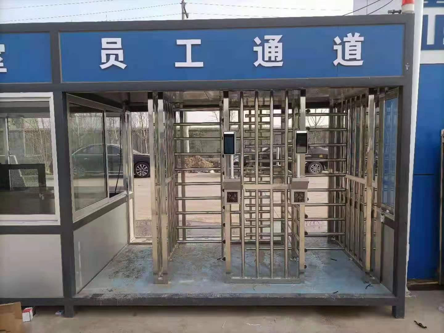 榆林电动三辊闸工地转闸摆闸安装刷卡门禁人脸识别系统通道闸