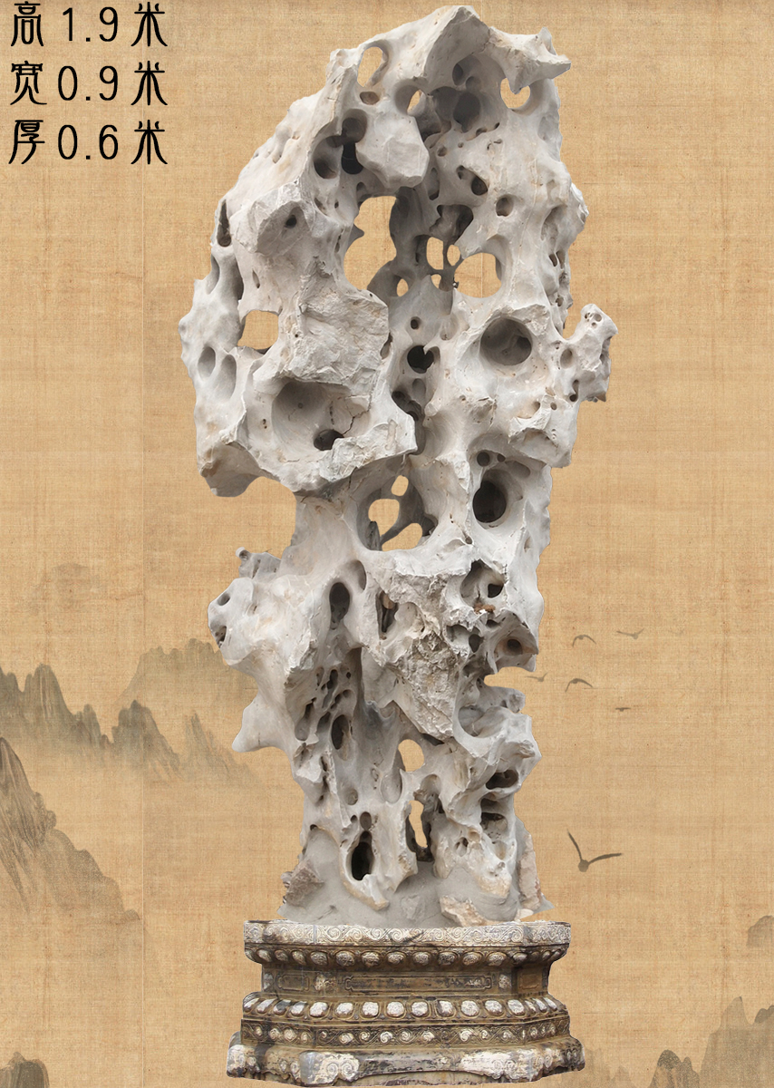 广东省太湖石批发 独个成景 叠水假山驳岸工程景观太湖石