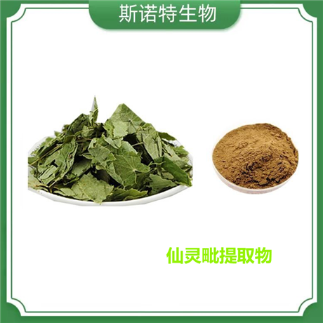 仙灵毗提取物 易溶于水 棕黄色精细粉末 斯诺特生物