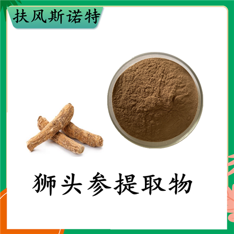 扶风斯诺特  狮头参提取物  棕黄色粉末 喷雾干燥