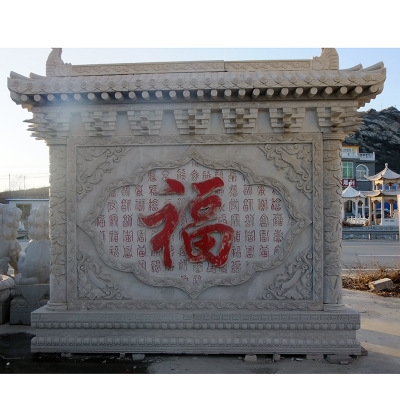 石雕背景墙 背景墙加工 背景墙制作 背景墙安装
