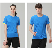 嘉定速干t恤衫定做 文化广告衫工作服定制 订做短袖圆领速干衣