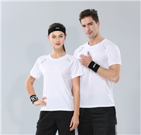 上海批量莱卡T恤衫定做 速干T恤衫工作服定制