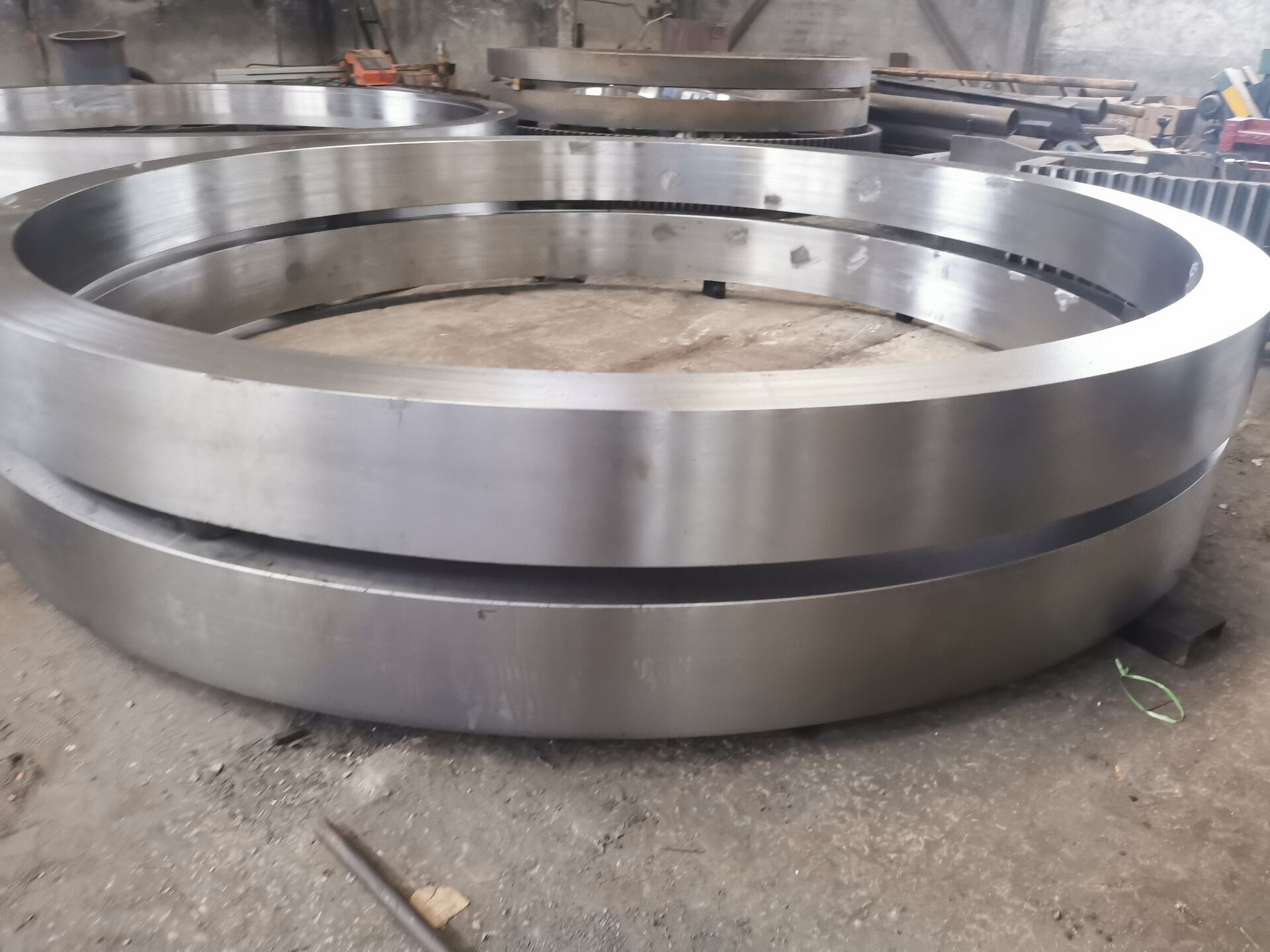 三筒烘干机轮带滚圈铸钢厂家注重质量