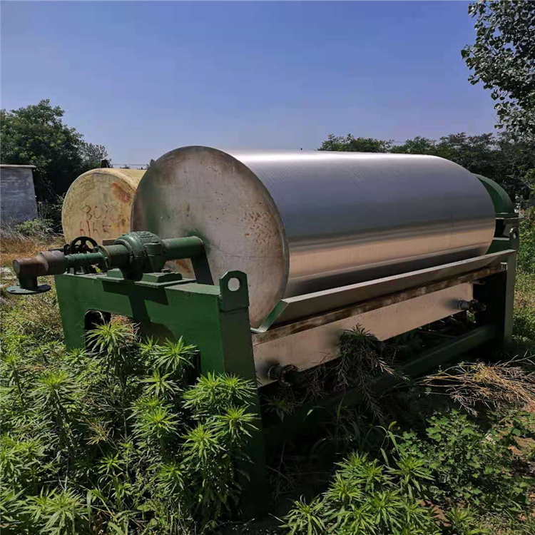 购销二手电加热结晶切片机干燥结晶滚筒式切片机转鼓结晶切片机