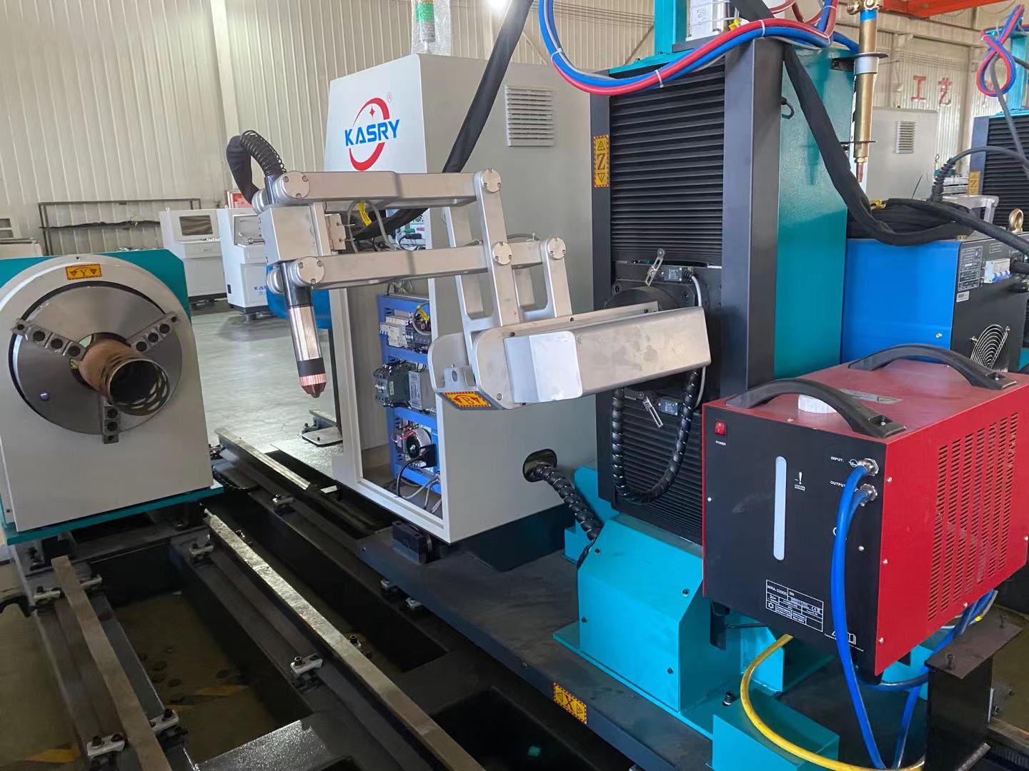 三轴管子汽车配件切割数控相贯线切割机厂家价格