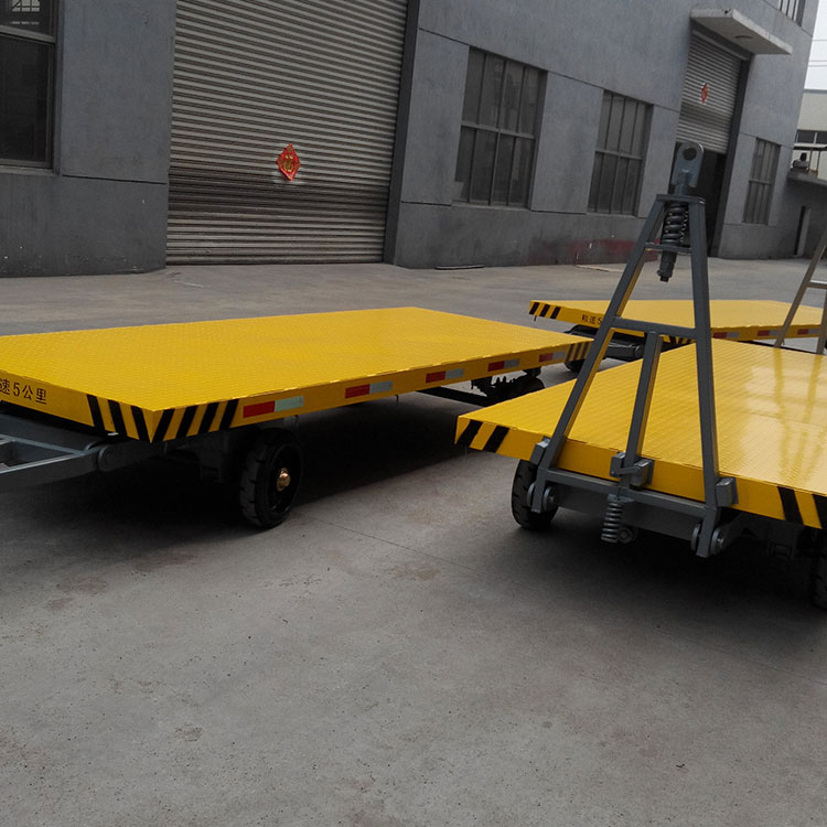 运输适用范围全新新旧程度运输工具类型双向引牵平板拖车规格钢材质