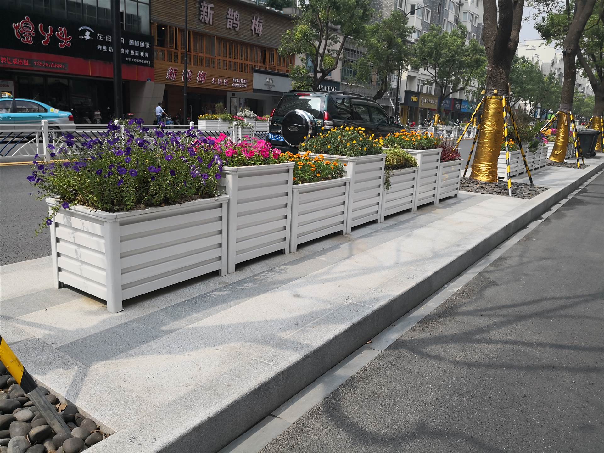 金属铝合金花箱