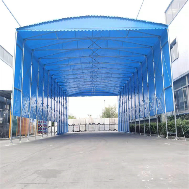 大型户外仓储推拉棚