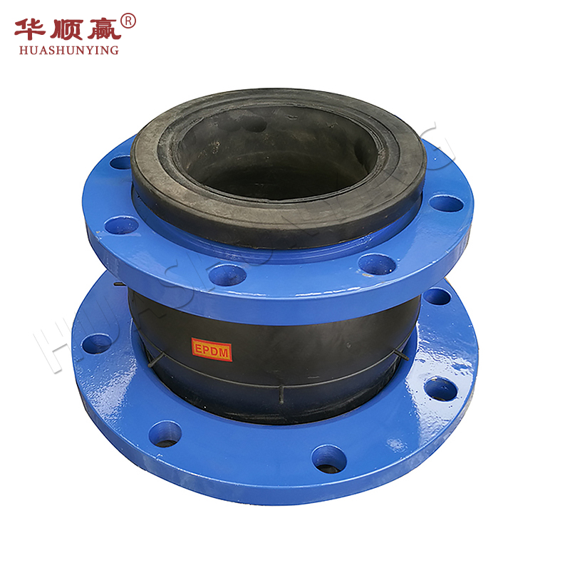 华顺赢同心异径橡胶软接头橡胶大小头异径橡胶软连接厂家发货