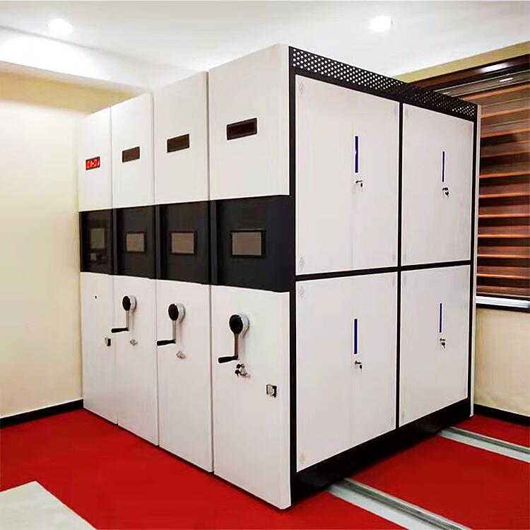 杰顺移动轨道密集柜档案密集架山东欢迎订购