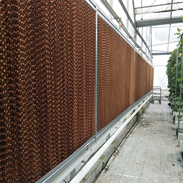 金盾牌降温湿帘镀锌板水帘价格大棚养殖水帘墙金盾环保质优价廉