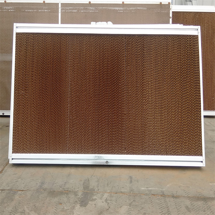 金盾牌降温湿帘镀锌板水帘价格大棚养殖水帘墙金盾环保质优价廉