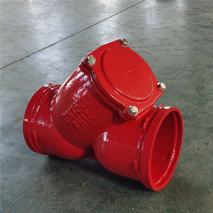 益儒阀门 沟槽式y型过滤器 沟槽过滤器 质量放心