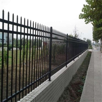 1.2米锌钢栅栏 1米隔离型围栏 厂区小区白色护栏 