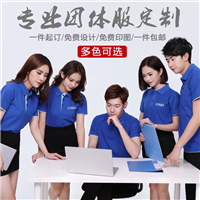 上海全棉t恤衫生产厂家 俏依服饰 定制polo衫