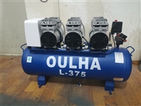 静音无油空压机L-375 北京实验室用空压机2.4kw375升排气量
