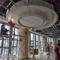 饰纪上品GRG厂家 安装 深圳勤诚达GRG定制天花项目