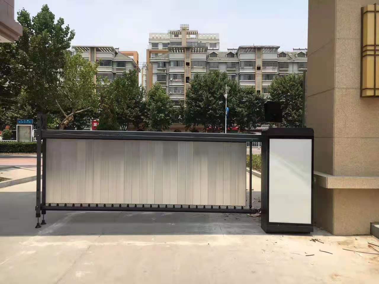 成安县栅栏道闸广告道闸起落杆厂家门禁车牌识别系统起落杆安装