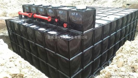 地埋消防泵站 抗浮式箱泵一体化给水设备 消防增压泵站