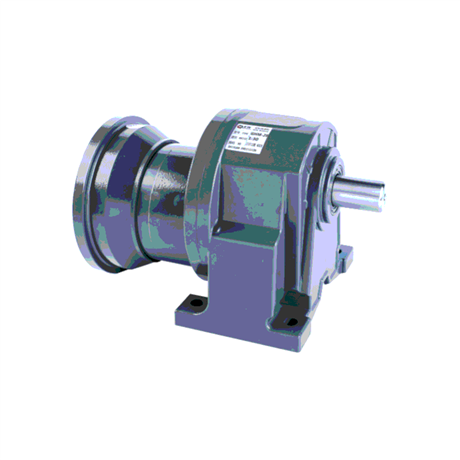 卧式入力法兰减速机 士元 大扭矩齿轮减速机