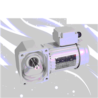 士元 左法兰左出轴直交轴减速机SGF45-SL-1500-30S减速机