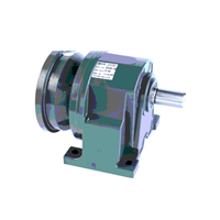 卧式入力法兰减速机 士元 小型齿轮减速机