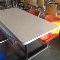 餐厅餐桌椅 员工工地不锈钢餐桌椅 不锈钢餐桌椅