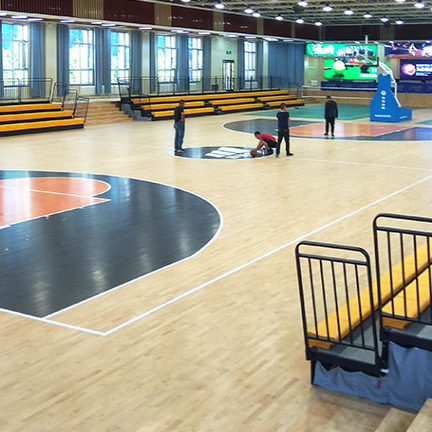 宇跃体育地板 泉州篮球馆运动木地板