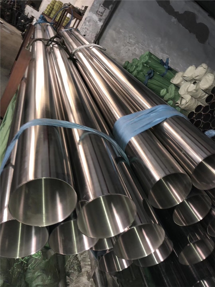 侨希批发304不锈钢工业焊管 304不锈钢精轧管批发 管材厚度可定制加工