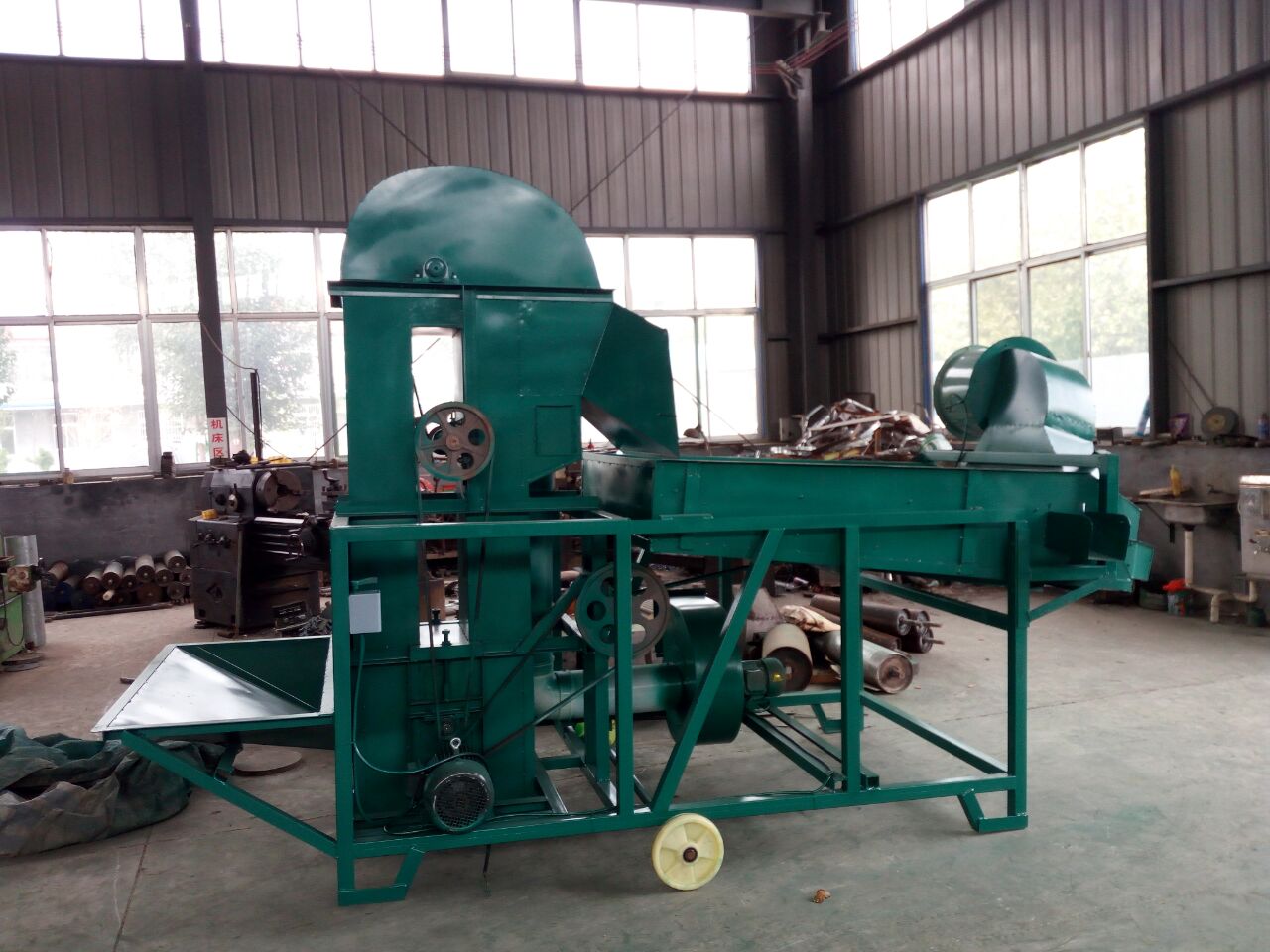 小麦种子选粮振动筛大型粮食清选机风选振动筛规格厂家供应