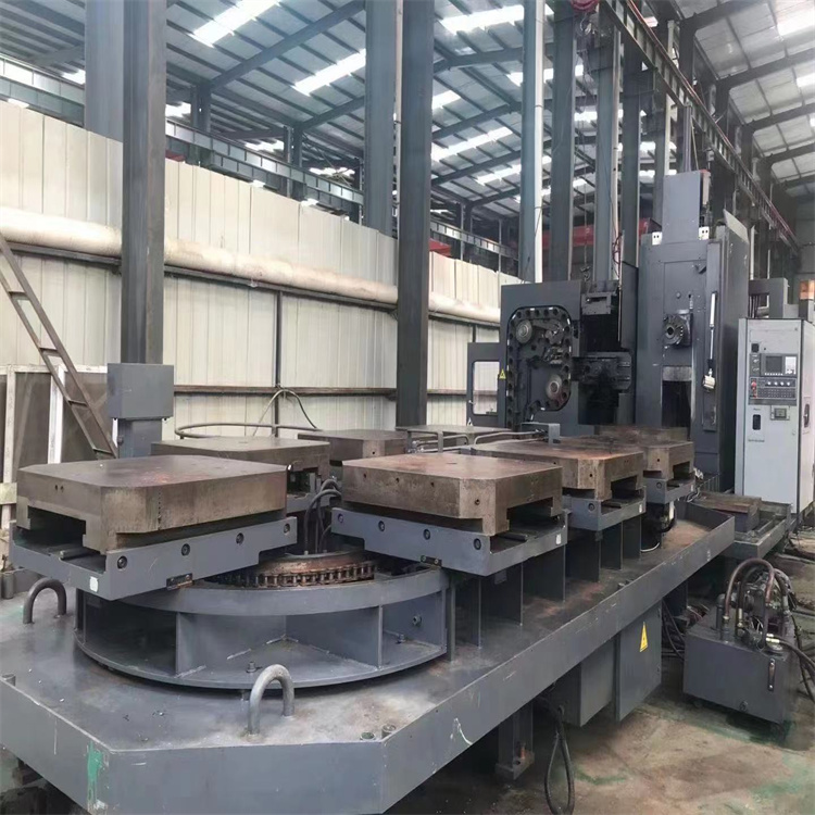 日本原装森精机800卧式加工中心八工位硬轨机2011年设备后改发那科md