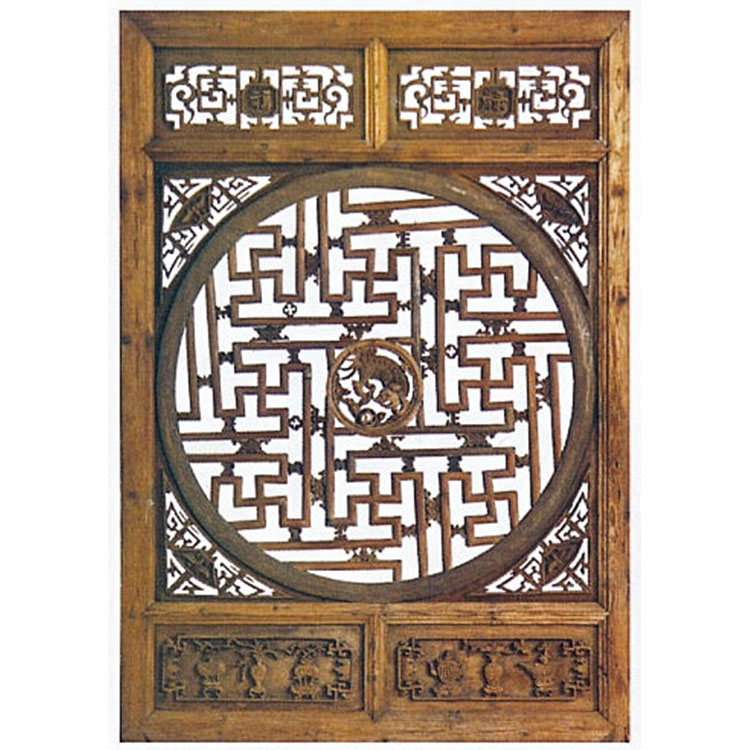 杭州订制仿古中式门窗花窗格设计