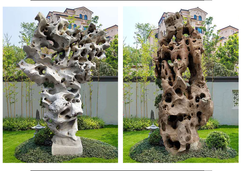 盛艺园林大号型太湖石太湖石假山制作庭院太湖石