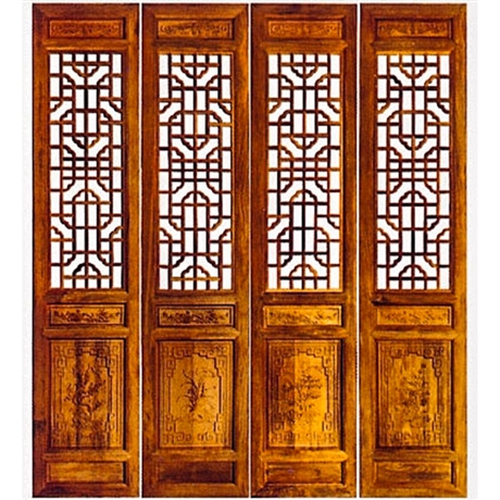 杭州订制古建门窗花格中式花格批发